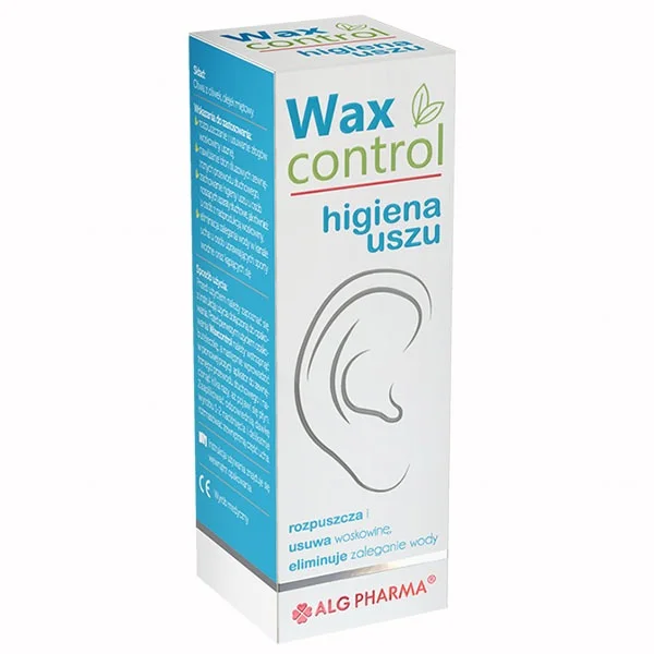 Waxcontrol, spray do higieny uszu dla dzieci powyżej 3 miesiąca i dorosłych, 15 ml