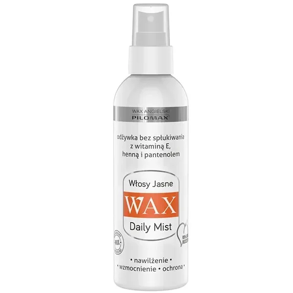 Wax Pilomax Daily Mist, odżywka w sprayu do włosów jasnych, 200 ml