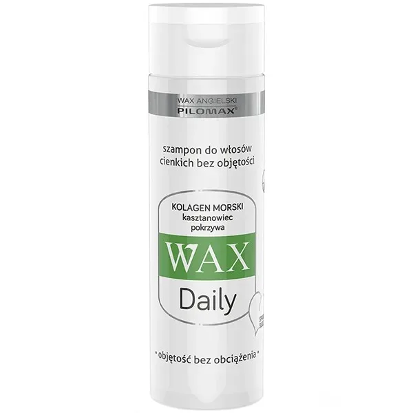 Wax Pilomax Daily, szampon do włosów cienkich bez objętości, 200 ml