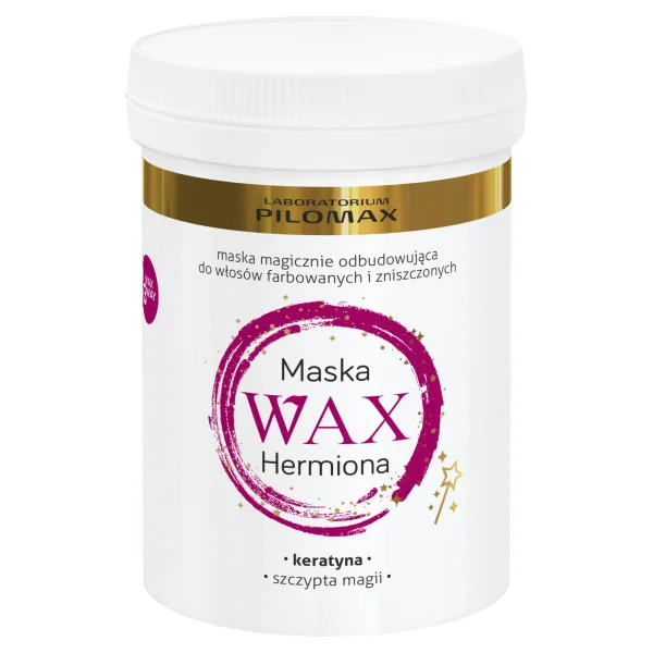 Wax Pilomax Hermiona, maska odbudowująca, włosy farbowane i zniszczone, 240 ml