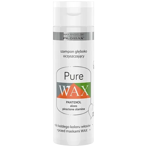 Wax Pilomax Pure, szampon głęboko oczyszczający, 200 ml