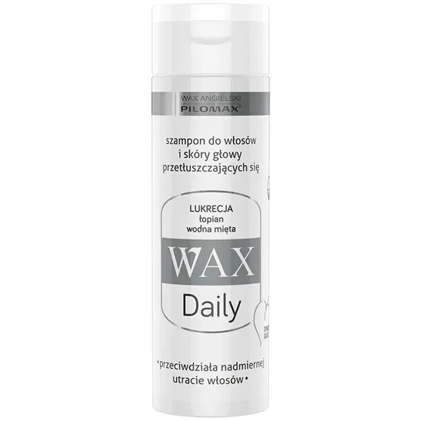 Wax Pilomax, Daily, szampon do włosów przetłuszczających, 200 ml