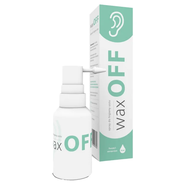 Waxoff spray do higieny uszu, 30 ml