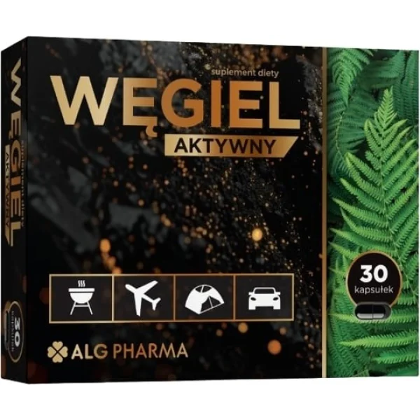 Węgiel aktywny, 30 kapsułek