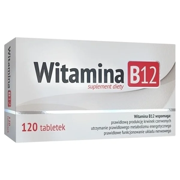 Witamina B12, 120 tabletek