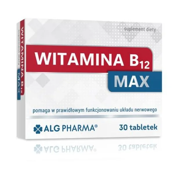 Witamina B12 Max, 30 tabletek
