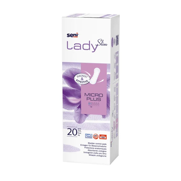 Seni Lady Slim, wkładki urologiczne, Micro Plus, 20 sztuk