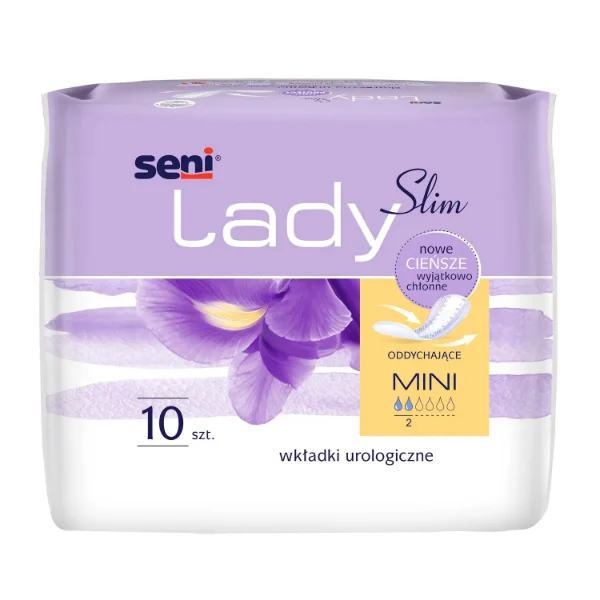 Seni Lady Slim, wkładki urologiczne, Mini, 10 sztuk