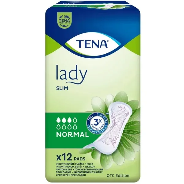 Tena Lady, podpaski specjalistyczne, Slim Normal, 12 sztuk