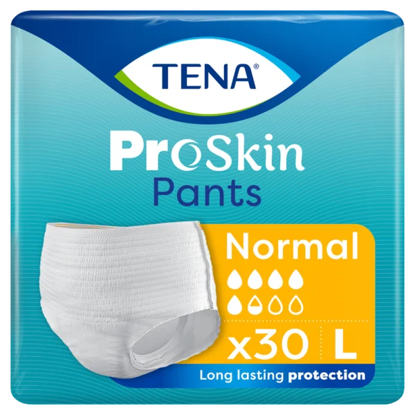 Tena Pants ProSkin, majtki chłonne, rozmiar L, 100-135 cm, Normal, 30 sztuk