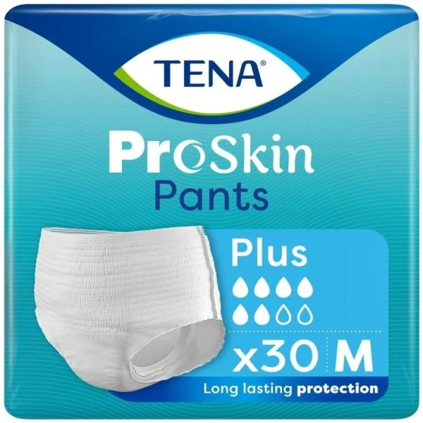 Tena Pants ProSkin, majtki chłonne, rozmiar M, 80-110 cm, Plus, 30 sztuk