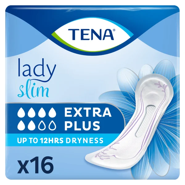 Tena Lady Slim, podpaski specjalistyczne, Extra Plus, 16 sztuk
