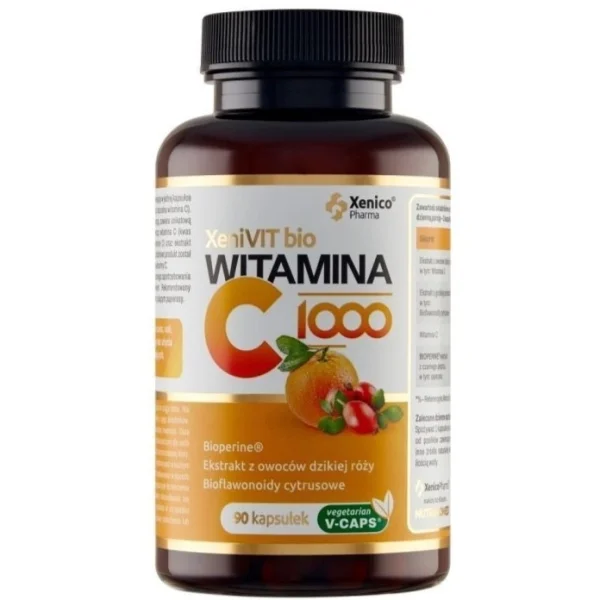 XeniVit Bio Witamina C 1000, 90 kapsułek