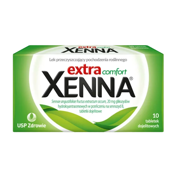 Xenna Extra Comfort 20 mg, 10 tabletek drażowanych