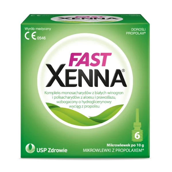 Xenna Fast, 10 g x 6 mikrowlewek