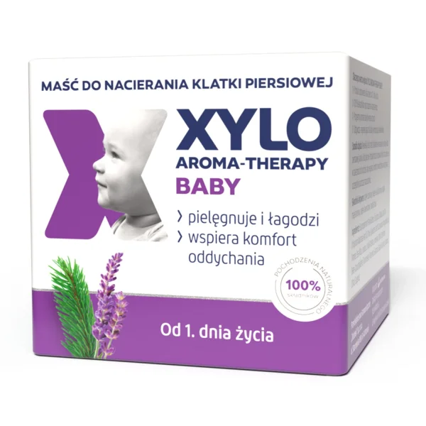 Xylo Aroma-Therapy Baby, maść aromaterapeutyczna od 1 dnia życia, 50 ml
