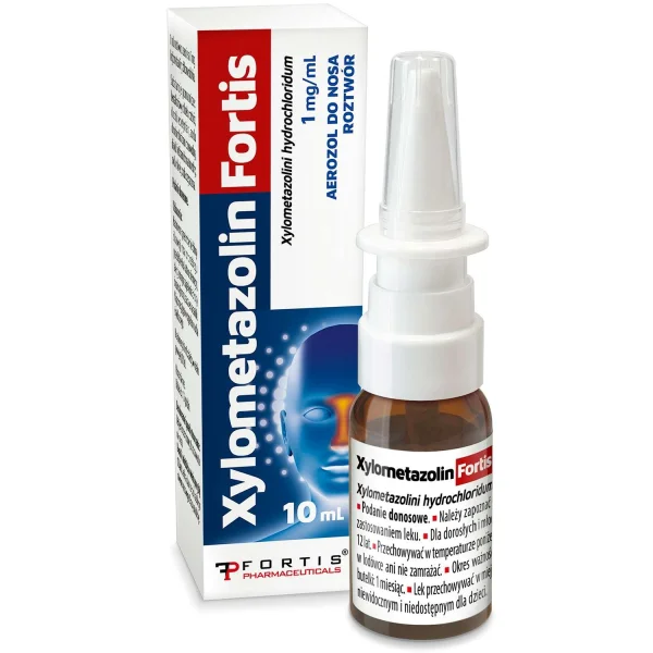Xylometazolin Fortis 1 mg/ml, aerozol do nosa, 10 ml