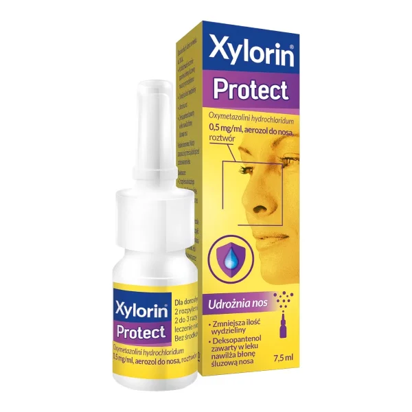 Xylorin Protect 0,5 mg/ml, aerozol do nosa, 7,5 ml