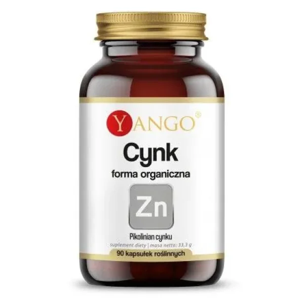 Yango Cynk forma organiczna, 90 kapsułek