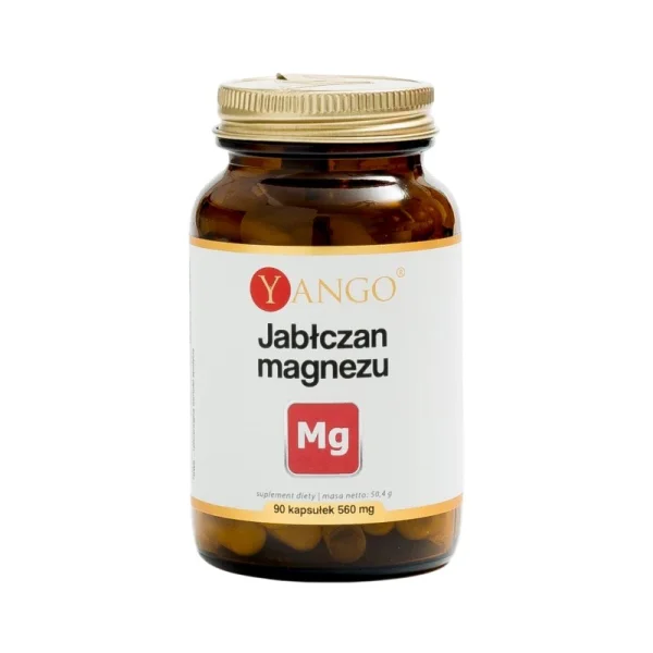 Yango Jabłczan Magnezu, 90 kapsułek