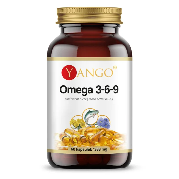 Yango Omega 3-6-9, 60 kapsułek