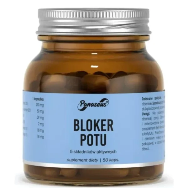 Panaseus Bloker potu, 50 kapsułek