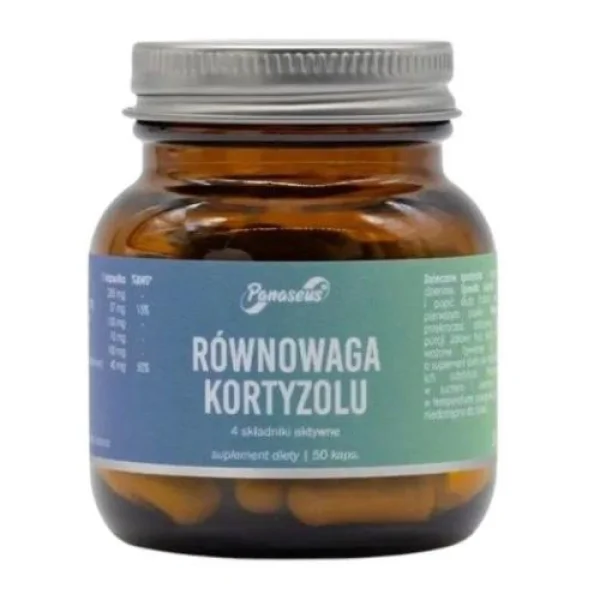 Panaseus Równowaga Kortyzolu, 50 kapsułek