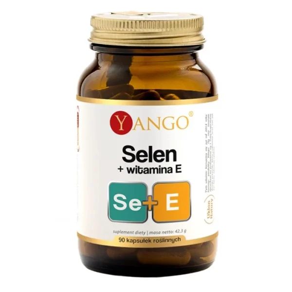 Yango Selen + witamina E, 90 kapsułek