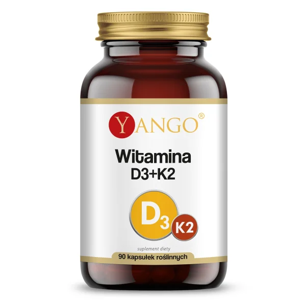Yango Witamina D3 + K2, 90 kapsułek