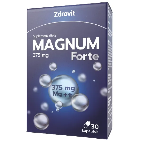 Zdrovit Magnum Forte 375 mg, 30 kapsułek