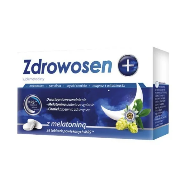 Zdrowosen Plus, 28 tabletek powlekanych MRS