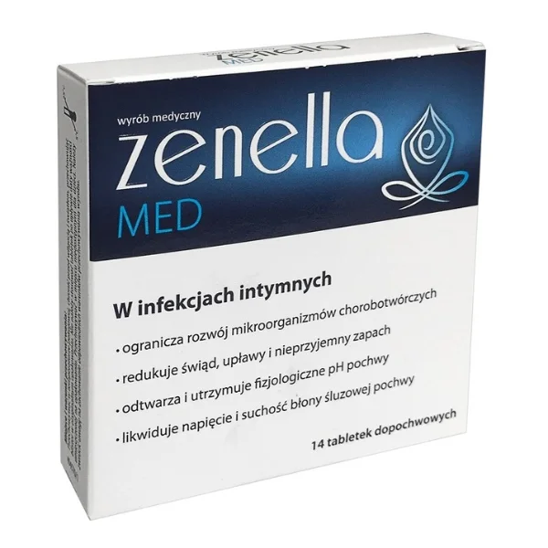 Zenella Med, 14 tabletek dopochwowych