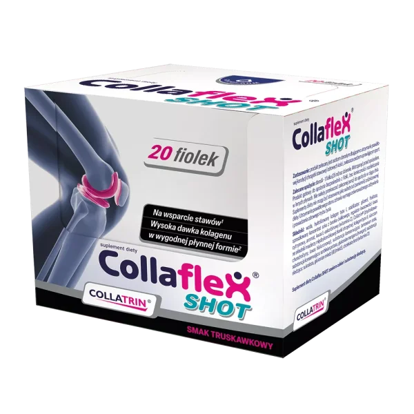 Zestaw 20 x Collaflex Shot, smak truskawkowy, 25 ml