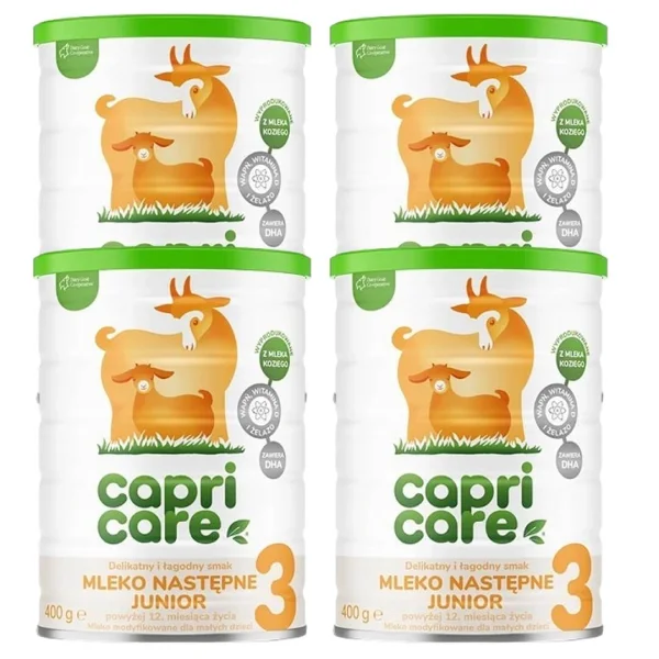Capricare 1 mleko początkowe oparte na mleku kozim, od urodzenia 400 g -  cena - Apteka Internetowa Cefarm24