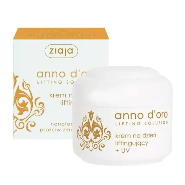 Ziaja Anno D’oro, krem liftingujący na dzień UV, 50 ml