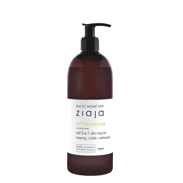 Ziaja Baltic Home Witalizacja Żel do mycia 3 w 1, 500 ml