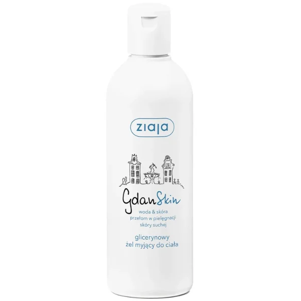 Ziaja GdanSkin, glicerynowe mydło do ciała, pod prysznic i do kąpieli, 300 ml