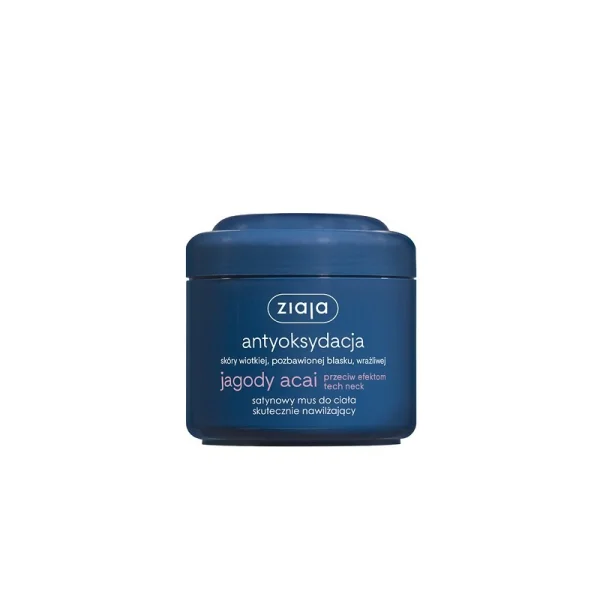 Ziaja Jagody Acai Mus do ciała nawilżający, 200 ml