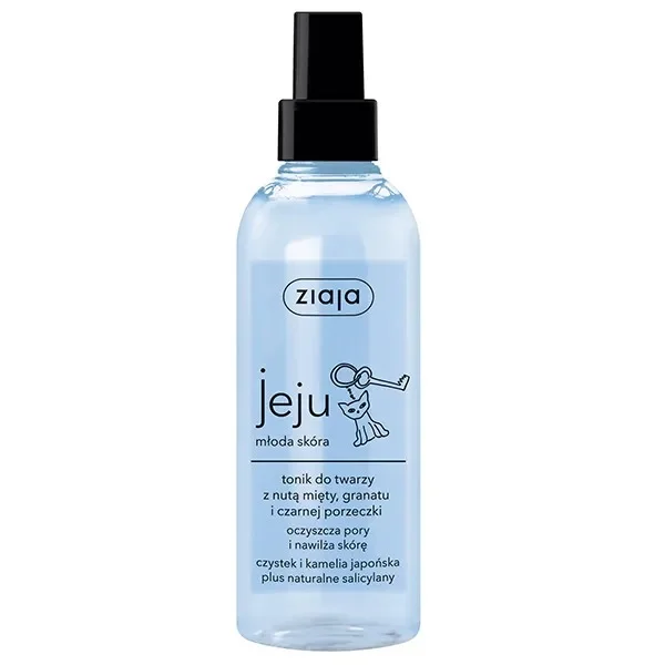 Ziaja Jeju, tonik do twarzy, oczyszczający pory i nawilżający skórę, 200 ml