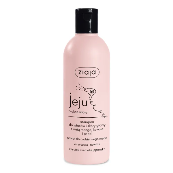 Ziaja Jeju, szampon do włosów i skóry głowy, 300 ml