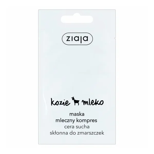 Ziaja Kozie Mleko, maska do twarzy, cera sucha, 7 ml