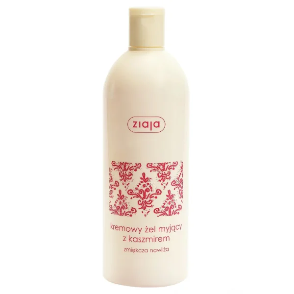 Ziaja, kremowe mydło z kaszmirem, pod prysznic i do kąpieli, 500 ml