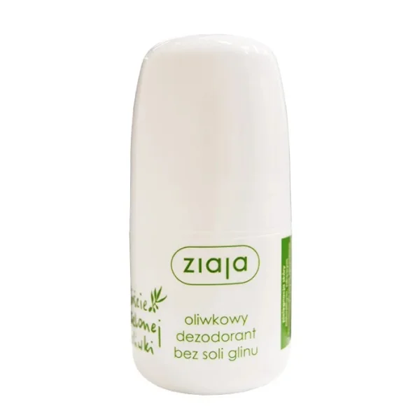Ziaja Liście Zielonej Oliwki, dezodorant roll-on, 60 ml