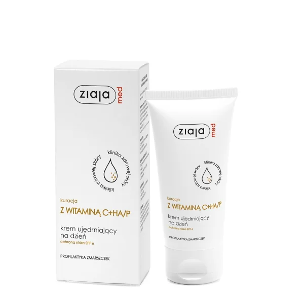 Ziaja Med, Kuracja z witaminą C, krem ujędrniający na dzień, 50 ml