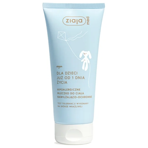 Ziaja Med, hipoalergiczne mleczko do ciała, nawilżająco-ochronne, od 1 dnia życia, 200 ml