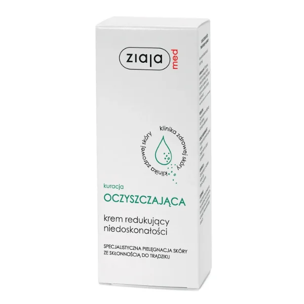 Ziaja Med Kuracja Oczyszczająca, krem redukujący niedoskonałości, 50 ml
