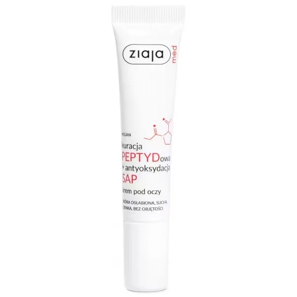 Ziaja Med, kuracja peptydowa, krem pod oczy, 15 ml