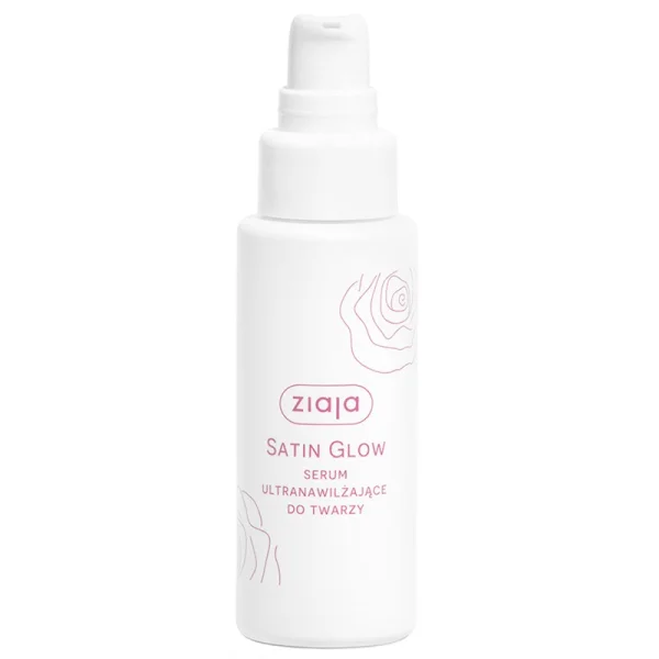 Ziaja Satin Glow, serum ultranawilżające do twarzy, 50 ml