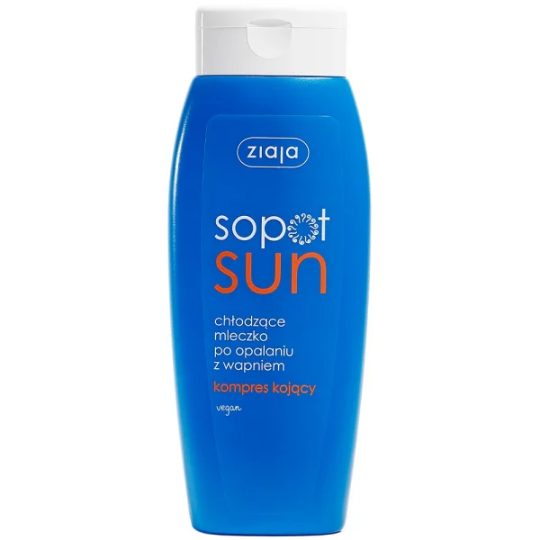 Ziaja Sopot Sun, mleczko po opalaniu z wapniem, chłodzące, 200 ml