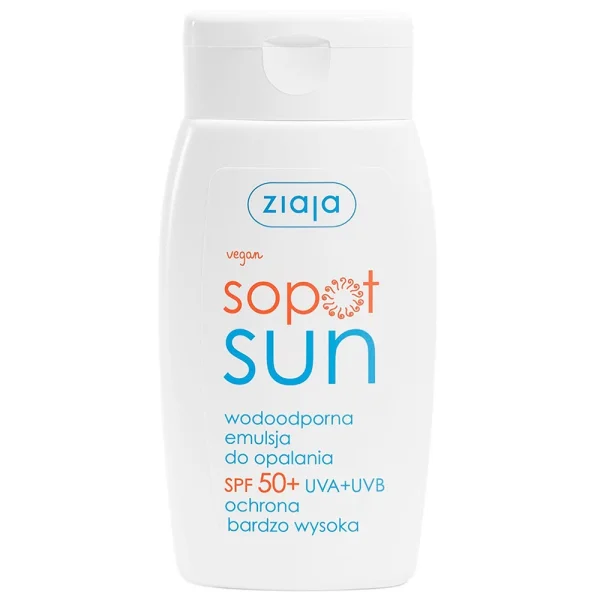 Ziaja Sopot Sun, emulsja do opalania, SPF 50, 125 ml